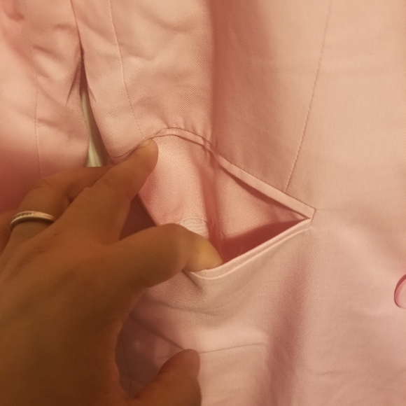 NWT Ivy City Co. POWER SUIT Blazers/Pants Women's Color Light Pink Size Small - Picture 10 of 16